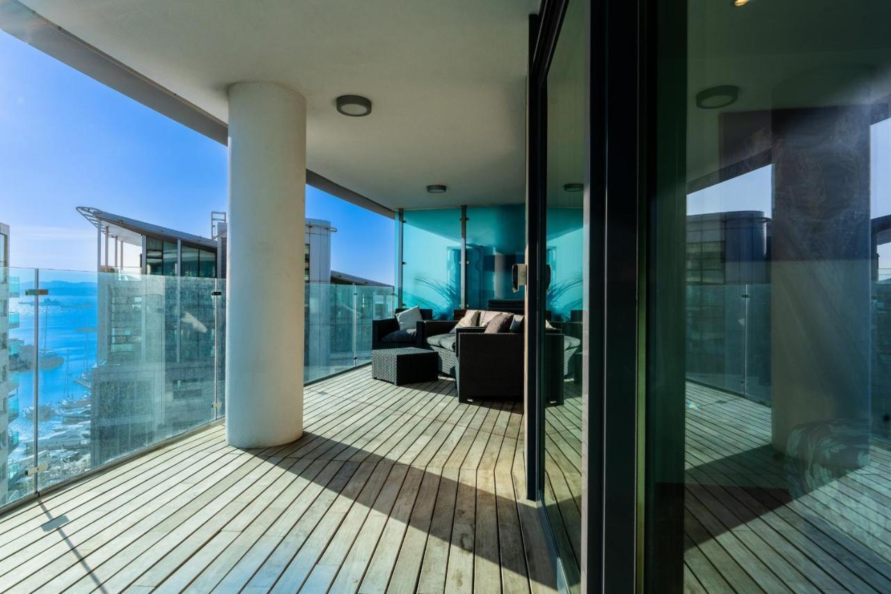 Seaside Serenity Oasis - High Floor - Stunning Views Gibraltar Exteriör bild